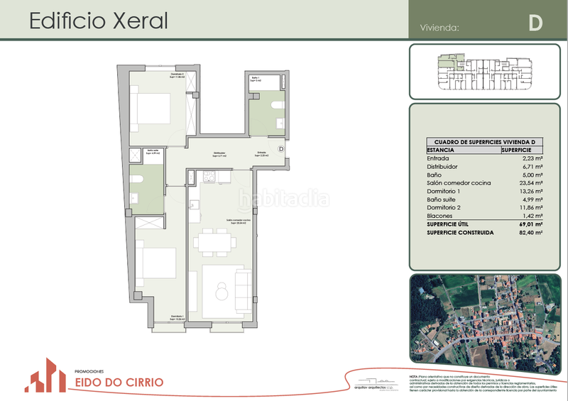 Foto 18038826-7252-4a16-b6ec-12bded07646f. Piso 82m<sup>2</sup> en rua xeral 20 en Silleda