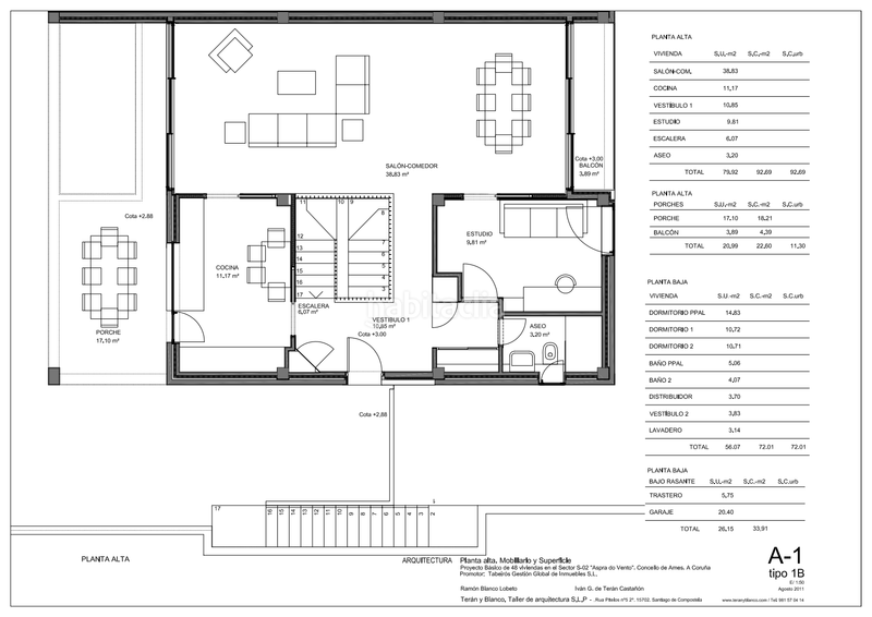 Foto 6631d294-591e-4f49-a48b-8bc3c92bd82f. Maison jumelée dans urbanización bosque de amares s/n dans Ames