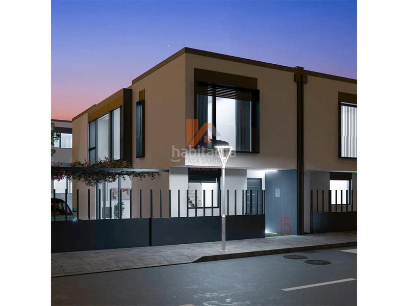 Foto 4aebdca4-7556-421f-ad4d-74e4a64078a6. Casa aparellada 165m<sup>2</sup> a rua benito regueiro varela 1 a Santiago de Compostela