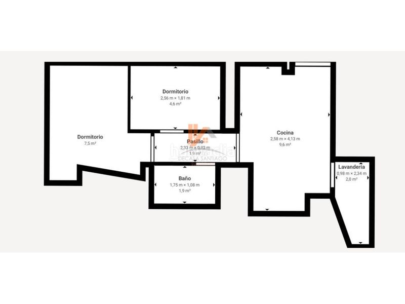 Foto 69bde8c1-9efa-4cde-b654-1211f92049ac. Appartement dans rua laverde ruiz 5 dans Ensanche - Sar Santiago de Compostela