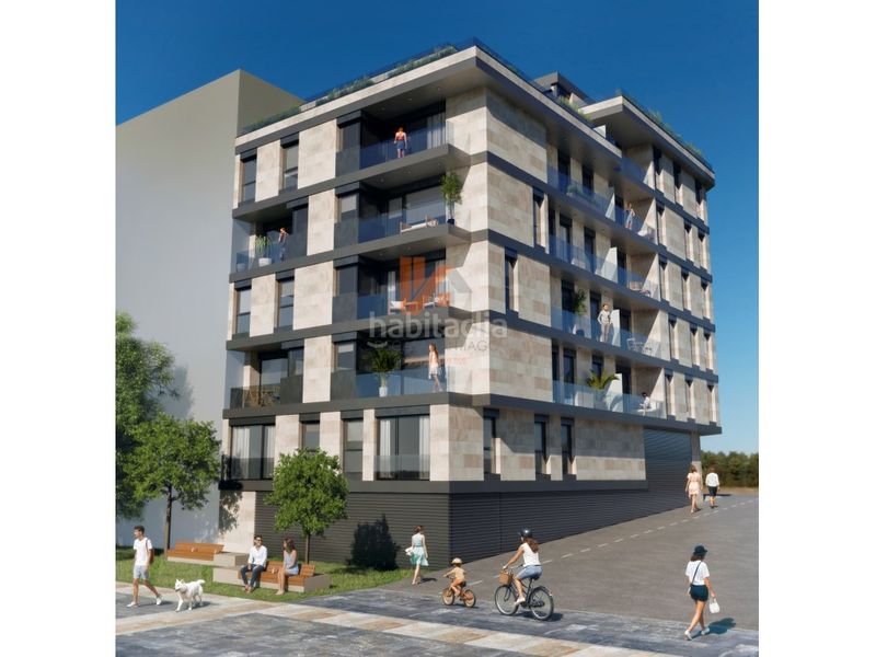 Foto 2f540fc2-9c49-49ce-b2f7-8f5a334d4c25. Piso edificio poniente viviendas en primera línea de playa en Vilagarcía de Arousa