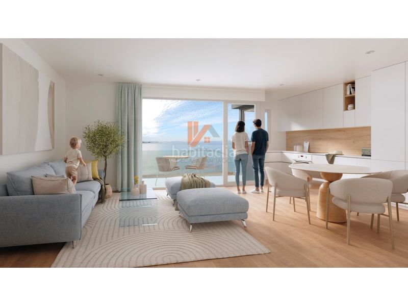 Foto d22726c5-2fa0-4166-8a32-8b0c877e0d7b. Piso edificio poniente viviendas en primera línea de playa en Vilagarcía de Arousa
