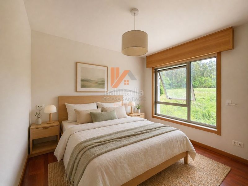 Foto 633e258b-2598-448b-9f0f-85aceff0eedb. Apartament amb aparcament a O Milladoiro Ames