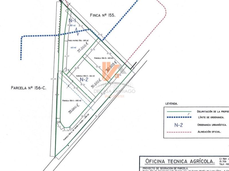 Foto fe020cde-d4ba-4881-b38a-5af876836b1f. Terreno residencial en rua loureiro parcela edificable en luou en Teo