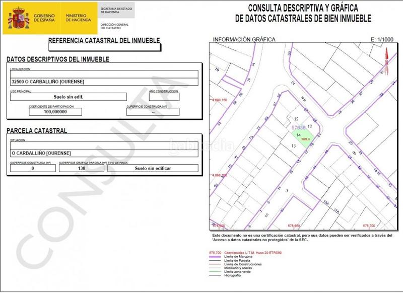 Foto bf1c2357-08ea-4347-8c1f-c3d15775a42e. Terreno residencial venta de solar en o carballiño ourense en Carballiño (O)