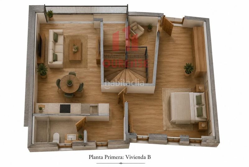 Foto b11545dd-c0bd-49f1-b970-dceba6f304ee. Edifici a Casco Viejo Ourense