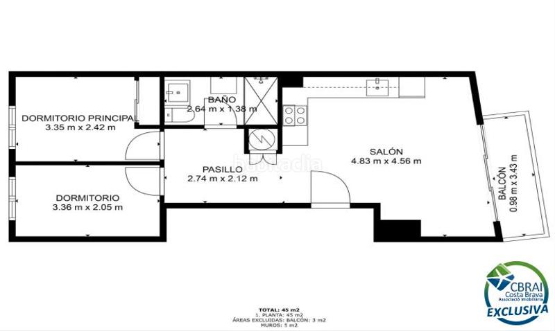 Foto 9f918014-6291-48b0-8628-4da4935a1b49. Appartement avec chauffage parking dans Centre Roses