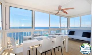 Apartament  Carretera canyelles. Apartamento con impresionante vista al mar en 1º línea, far de r