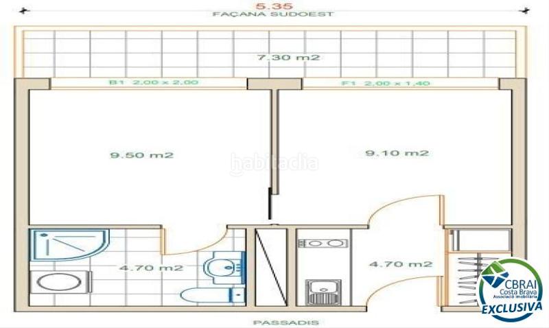 Foto 09867334-9a28-4c92-ab99-4d596e6ae4d4. Apartment with pool in Santa Margarida Roses