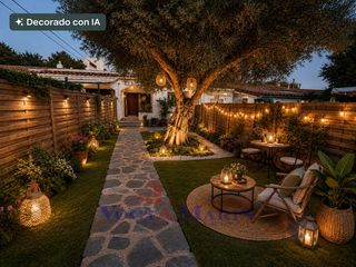 Maison jumelée  Carrer gironès. Acogedora casa pareada con jardín y parking en mas boscà, roses