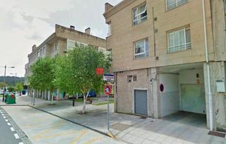 Autoparkplatz in Conxo
