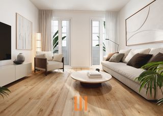 Flat  Rúa real 39. Rehabilitación integral en pleno centro histórico de la ciudad.