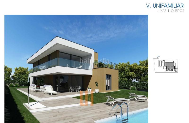 Foto 291cdce9-a609-4966-92fc-6704b755c993. Terreno residencial parcela urbana de 630m² con todos los suministros. en Oleiros