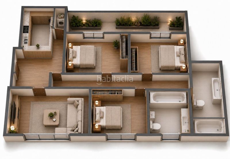 Foto 2df6e525-2cd9-4917-976d-e4f72f7feeff. Apartament amb calefacció aparcament a O Castro Vigo