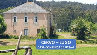 Xalet en Estrada a sargadelos 7c. Casa con finca 15.873 m2 en cervo (lugo)