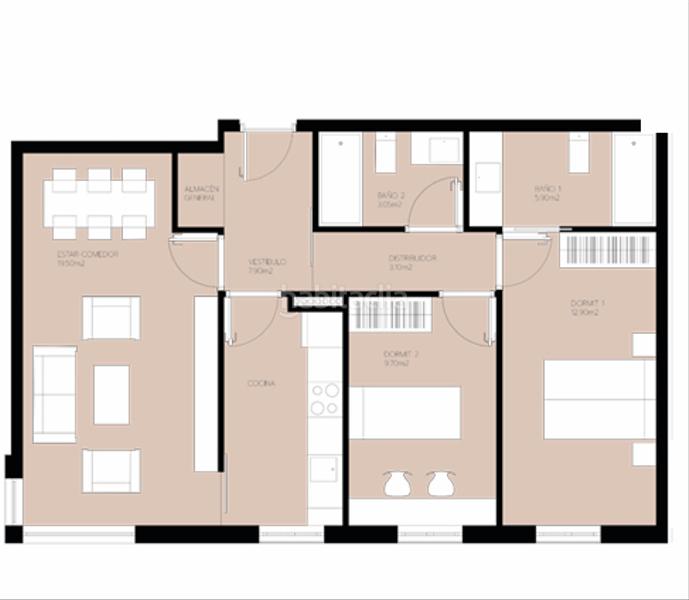 Foto 410dd3f8-8830-4f47-80a8-14dd92fd9118. Appartamento con parcheggio in Perillo Oleiros