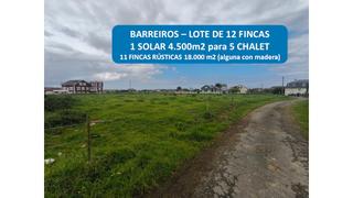 Terreny residencial a Estrada de agolada 3. Lote de 12 fincas en barreiros