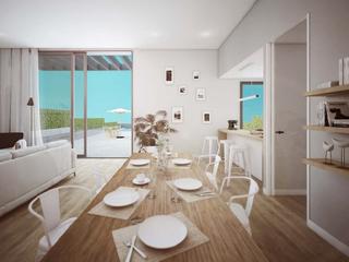 Chalet en Aldea castelo 6. Chalet con jardín en ames