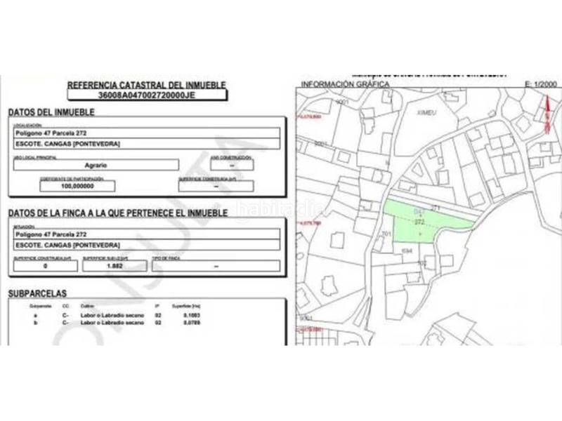 Foto d5d50cc3-39c8-4208-b250-85421425a290. Finca rústica a cima de vila 1 a Darbo Cangas