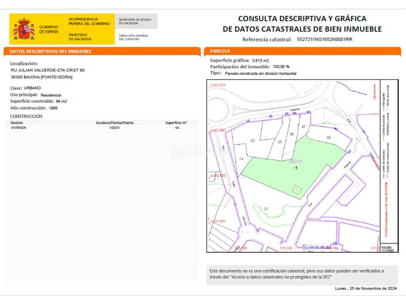 Foto bd6ad01b-e134-443b-b584-5aa20a0b6d64. Terreny residencial a calle erizana 1 a Baiona