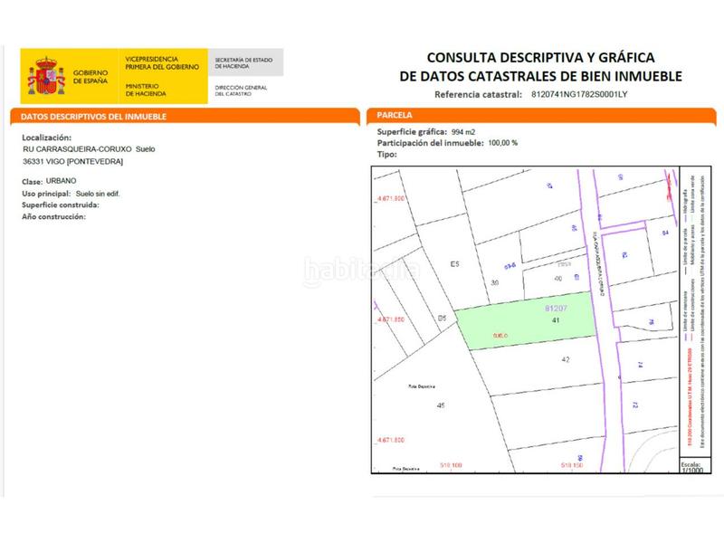 Foto a5a6d08a-0ac6-41a6-bfe6-0095e833c14c. Terreno residencial en carrasqueira 1 terreno en Coruxo - Oia - Saiáns Vigo