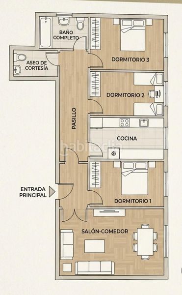 Foto 7bd0a52c-75dc-4a6a-926b-eacabff83b86. Pis a Los Castros - Castrillón Coruña (A)