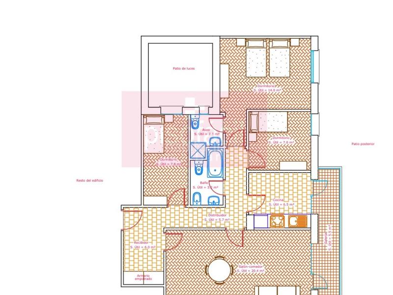 Foto 4a607eba-cd10-49e8-8f7d-8d8029e23627. Appartement avec parking dans A Milagrosa Lugo