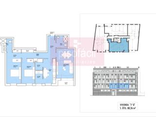 Appartement à San Roque - As Fontiñas. Piso 2 habitaciones venta lugo