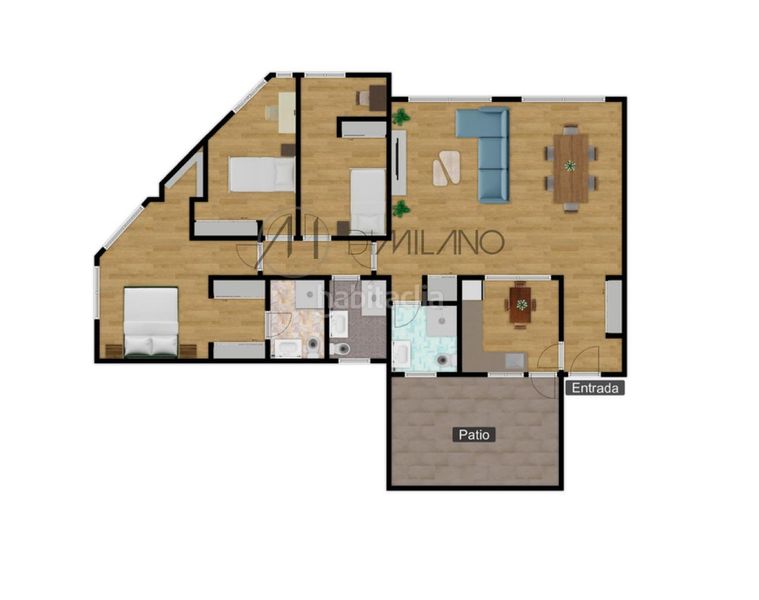 Foto b739f438-b090-47dc-9672-9641ee794ca3. Flat with heating parking in Centro - Areal Vigo