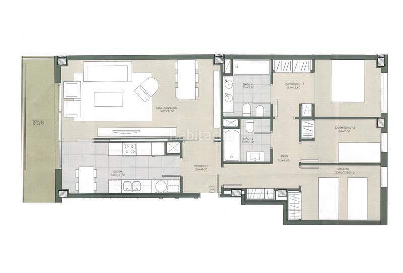 Foto b86ff84e-271d-41ea-8c1d-039d9ef7a468. Flat with heating parking pool in Centre-Can Nadal Sant Feliu de Llobregat