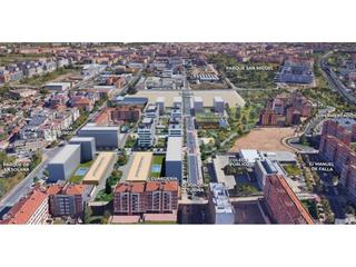 Pis  Joaqun turina. Planta baja con terraza de 42m2 y 2 dormitorios, garaje, traster
