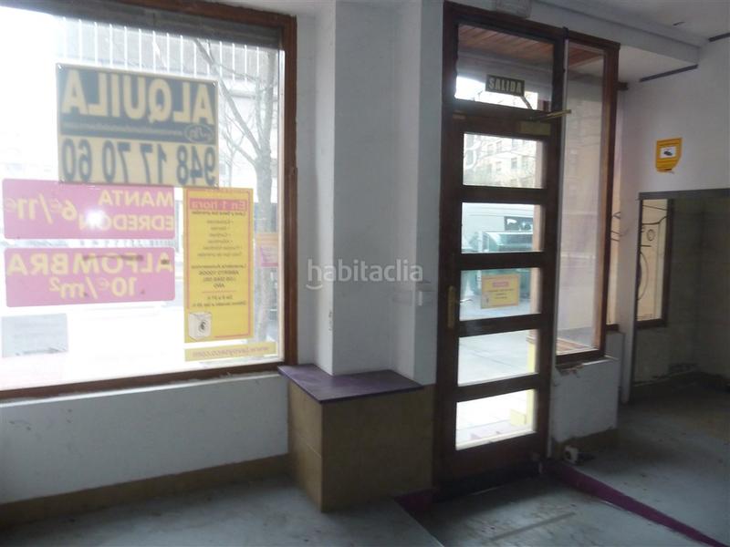 Foto 75534777-850f-488d-bf19-11d1780aa3d9. Alquiler local comercial local en alquiler en Iturrama, calle iñigo arista, último uso fue lavandería. en Pamplona / Iruña