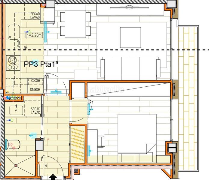 Foto cbaa8c7f-2c15-426e-bfae-245fc5473036. Penthouse 88m<sup>2</sup> in carrer de castelao 172 in Santa Eulàlia Hospitalet de Llobregat (L´)