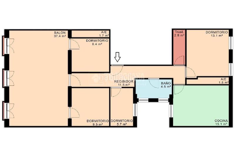 Foto 489e1928-81c2-4afd-a96a-ee6a6bb73836. Pis amb calefacció a Argüelles Madrid
