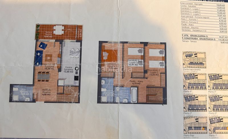 Foto ed89e527-d034-444e-b8d4-7407d7b088b3. Duplex con riscaldamento in Centro Errenteria