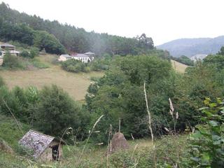 Casa a Valdés. Casa de piedra, hórreo, molino fincas y montes