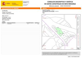 Residential Plot in Calle conde de santa barbara 31