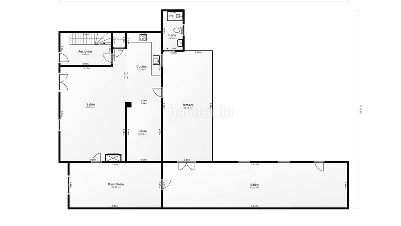 Foto cda3392b-1441-4a7d-b40b-fd9d6ec655db. Haus mit heizung parking in Bimenes