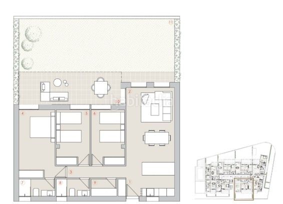 Foto a2d6dde3-b290-4e36-a35a-e4fe1cb75ee9. Apartament amb piscina a Centro Ciudad Xàbia