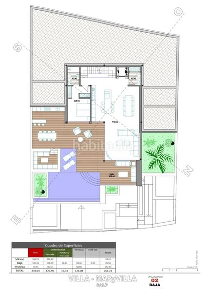 Foto 2e576b35-13b1-4fbf-a1fc-e6ff07cba5f9. Casa amb aparcament piscina a Maryvilla Calp