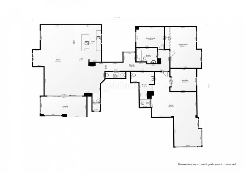 Foto d7795eca-bf87-46a1-8f4a-25e519e306c9. Dachwohnung mit heizung parking in Huerta Fava-Santiago Línea de la Concepción (La)
