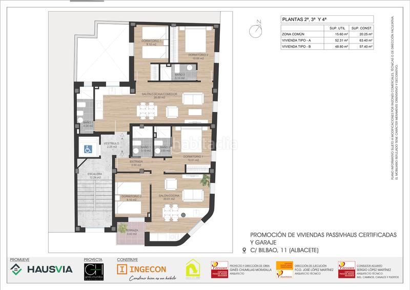 Foto 3a3e0b2d-245d-4e65-ae6f-e788cc813be3. Appartement 52m<sup>2</sup> dans calle bilbao 11 dans El Pilar Albacete