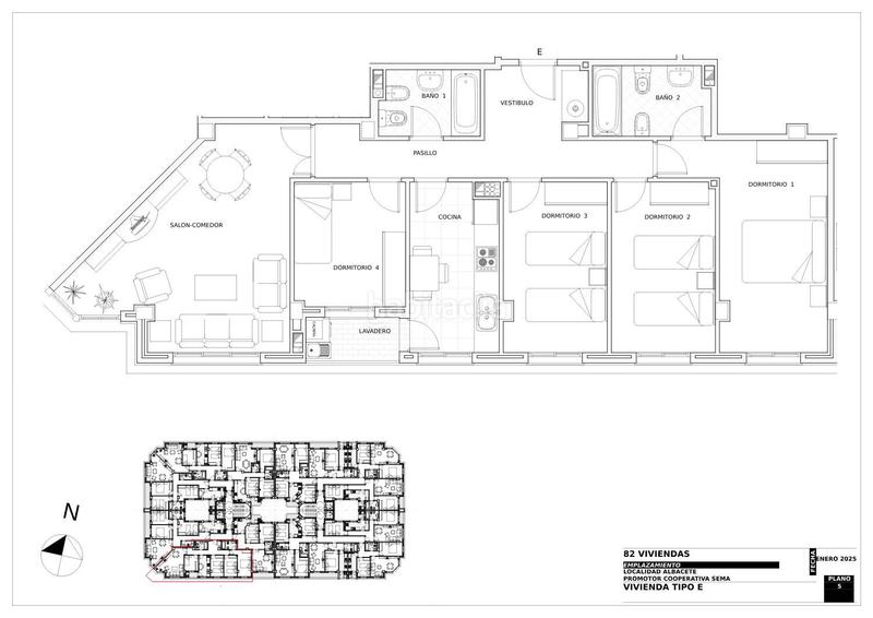 Foto 09c9a6a3-4b17-45ab-8be3-51e201d05e53. Pis amb calefacció aparcament a Universidad Albacete