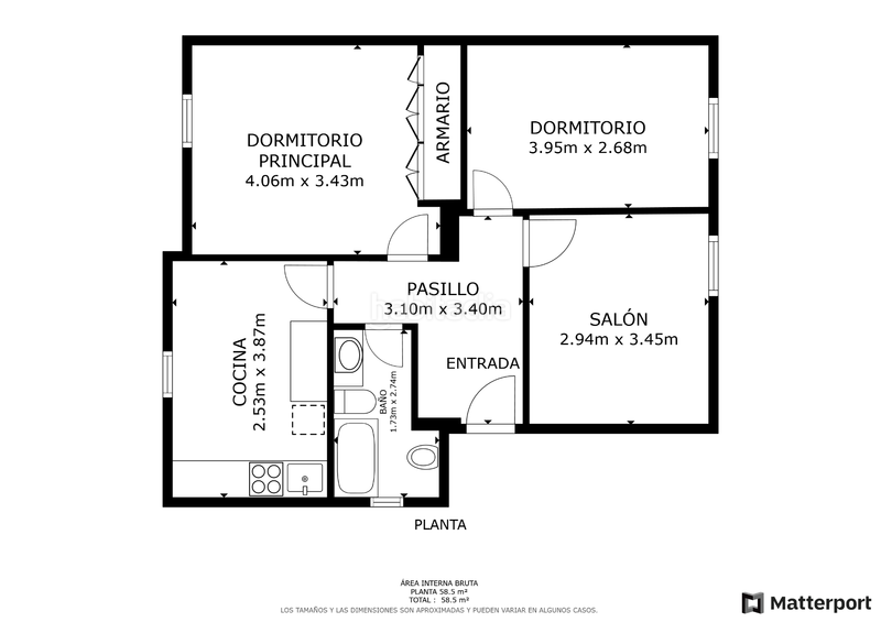 Foto 1b234ab1-dfeb-490b-9734-9c97ea2ffff4. Appartamento con riscaldamento in Egia Donostia - San Sebastián