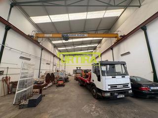 Alquiler Nave industrial en Talaia poligonoa 4b. Alquiler de nave industrial con puente grúa  oiartzun polígono t