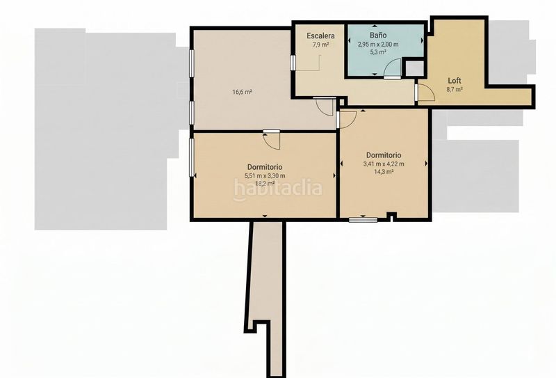 Foto f5568e94-9326-4e17-875d-d5ce3bb3fb29. Casa adossada amb aparcament a Neda