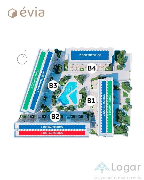 Foto e4a5e0be-4d1e-4745-8800-1ce5285601b9. Pis amb calefacció aparcament piscina a Guadalupe Murcia