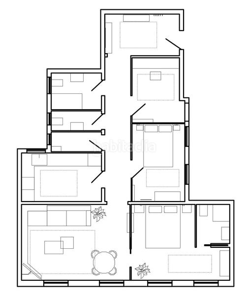 Foto b25d57a1-93fe-4085-bf0b-0a81d1310ccf. Alquiler apartamento  de 2 dormitorios con despacho en sant gervasi en Barcelona