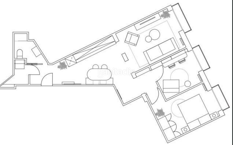 Foto 9d2523aa-5dea-40db-8067-8c52e13b9474. Alquiler apartamento  con dos dormitorios y despacho en justicia en Madrid