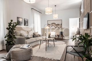 Miete Appartement  Calle de las huertas. Apartamento de 1 habitacion con oficina en el centro